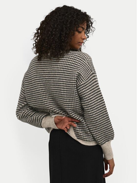 Kaffe Kaffe Svetr Ellery 10509032 Béžová Loose Fit