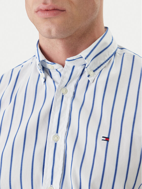 Tommy Hilfiger Tommy Hilfiger Košile MW0MW42441 Modrá Regular Fit