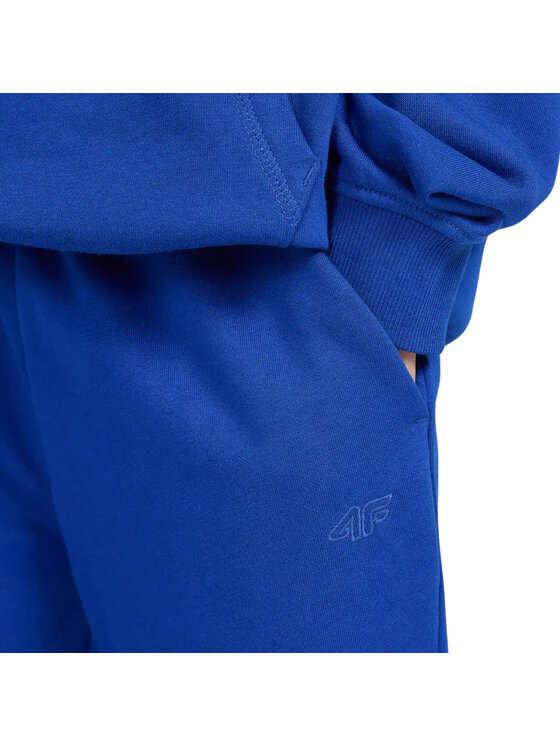 4F 4F Pantaloni da tuta FJWAW25TTROM1245-36S Blu Regular Fit