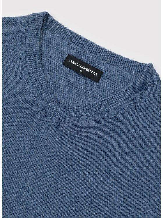 Pako Lorente Pako Lorente Sweter P26SN-2X-003 Niebieski Classic Fit
