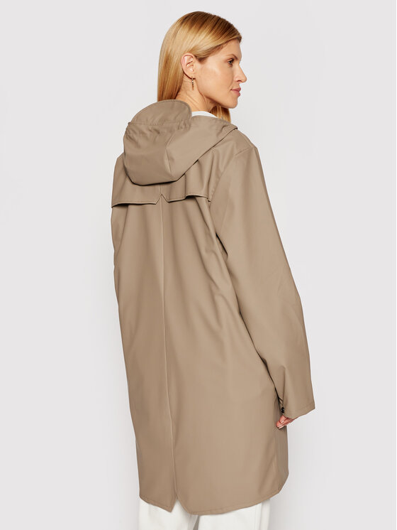 Rains Rains Giacca impermeabile Unisex 1202 Marrone Regular Fit