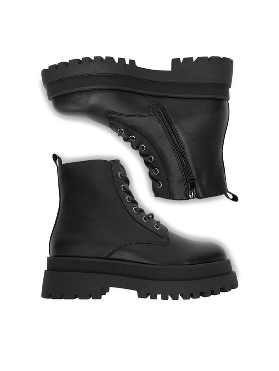 DeeZee DeeZee Schnürschuhe 13295-1 Schwarz
