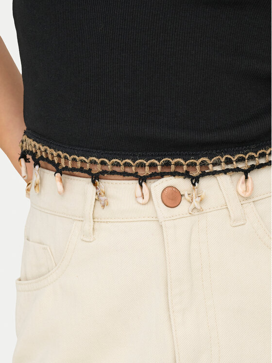 ONLY ONLY Τοπ Shelly 15325019 Μαύρο Slim Fit
