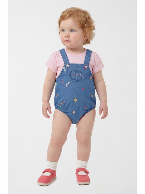 Guess Kids Guess Kids Sada pro miminka 181884 Růžová