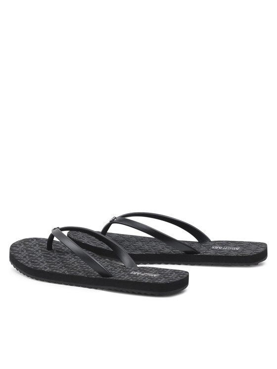 MICHAEL Michael Kors MICHAEL Michael Kors Σαγιονάρες Jinx Flip Flop 40S1JIFA1Q Μαύρο