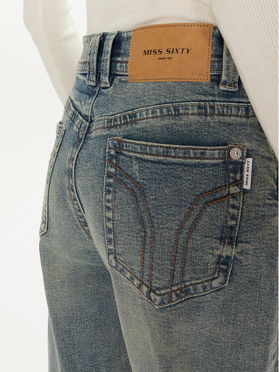 Miss Sixty Miss Sixty Jeansy 6L3JJ2760000 Modrá Boy Fit