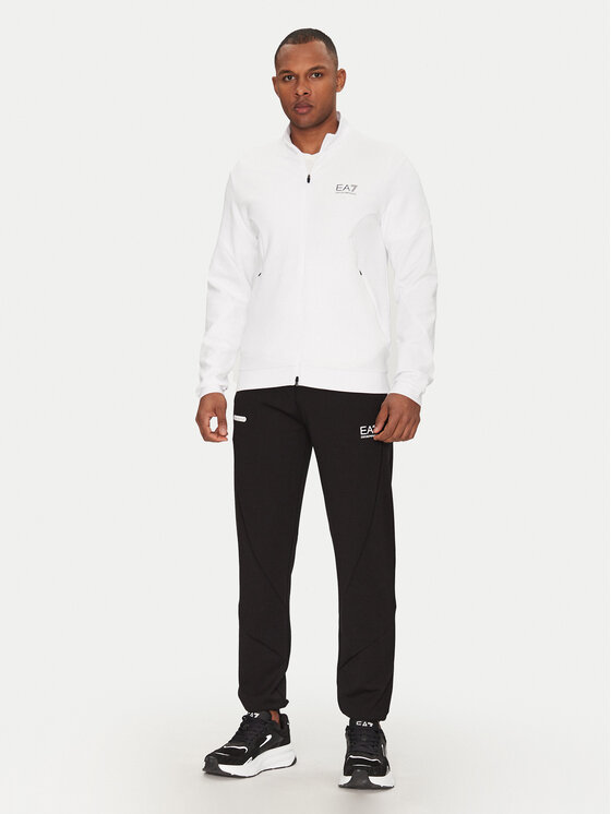 Męski Dres EA7 Emporio Armani, Rozmiar XL, Biały, 7M000130 AF12501 M0003