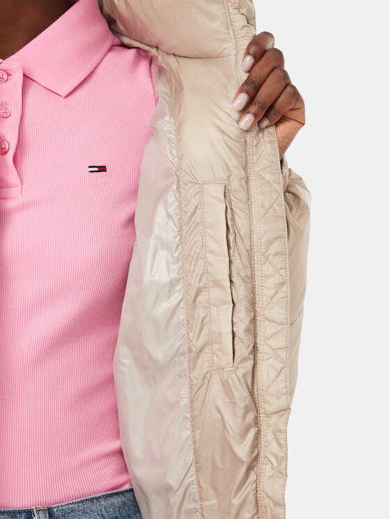 Tommy Jeans Tommy Jeans Зимно яке DW0DW21619 Тъмнобежов Relaxed Fit