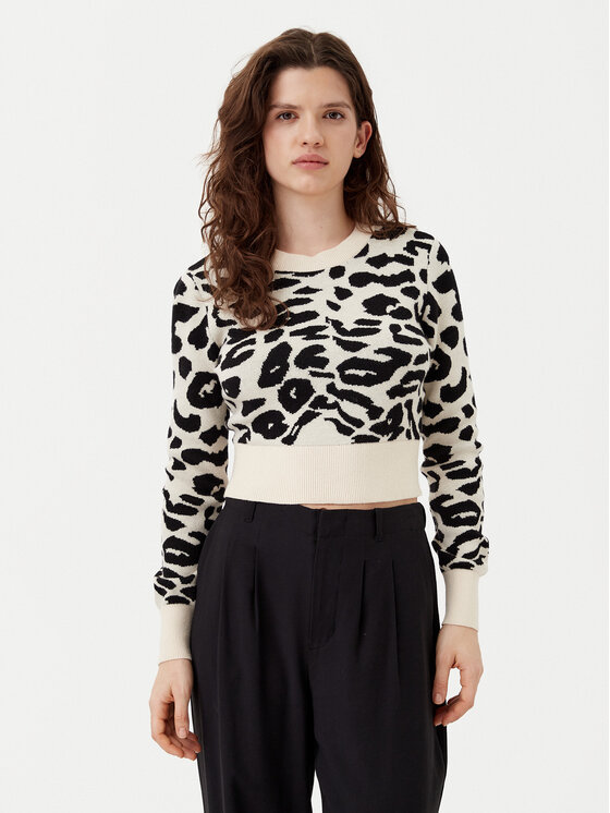 ONLY ONLY Sweater Lima 15339828 Bézs Cropped Fit