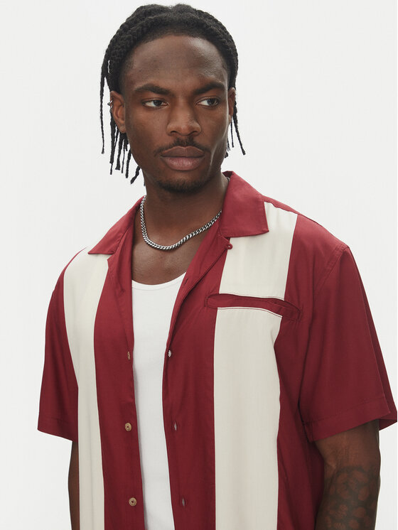Element Element Сорочка Bowling ELYWT00170 Бордовий Regular Fit
