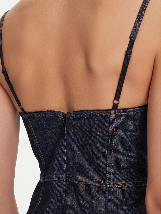 Miss Sixty Miss Sixty 6S1DJ49400 Džínsové šaty Blue Black Denim F26