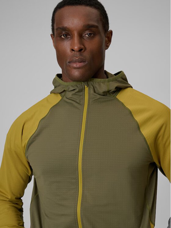 4F 4F Bluza TFSWM640-43-M Zielony Active Fit