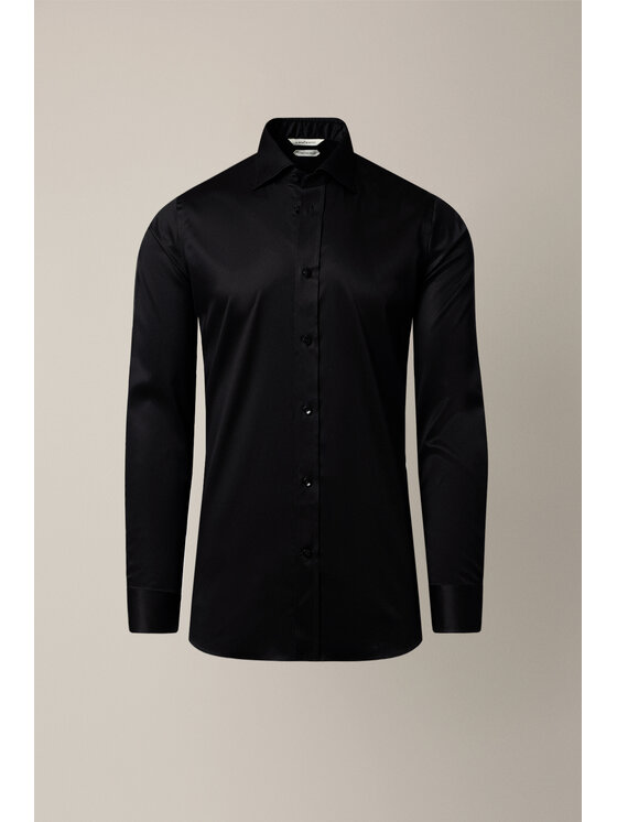 Lancerto Lancerto Koszula Blackstone KO073226000009 Czarny Slim Fit