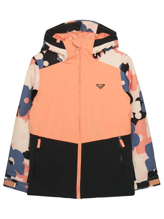 Roxy Roxy Snowboard jakna Silverwinter ERGTJ03176 Koraljna Regular Fit