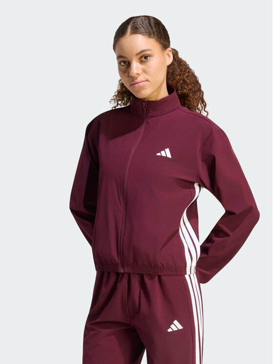 adidas adidas Kurtka do biegania 156339 Czerwony Regular Fit