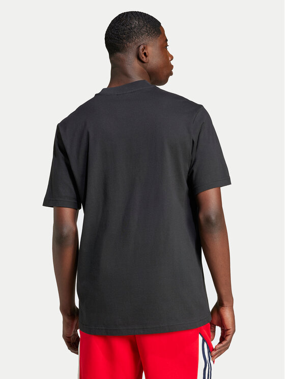 adidas adidas Marškinėliai Mono IZ2527 Juoda Regular Fit