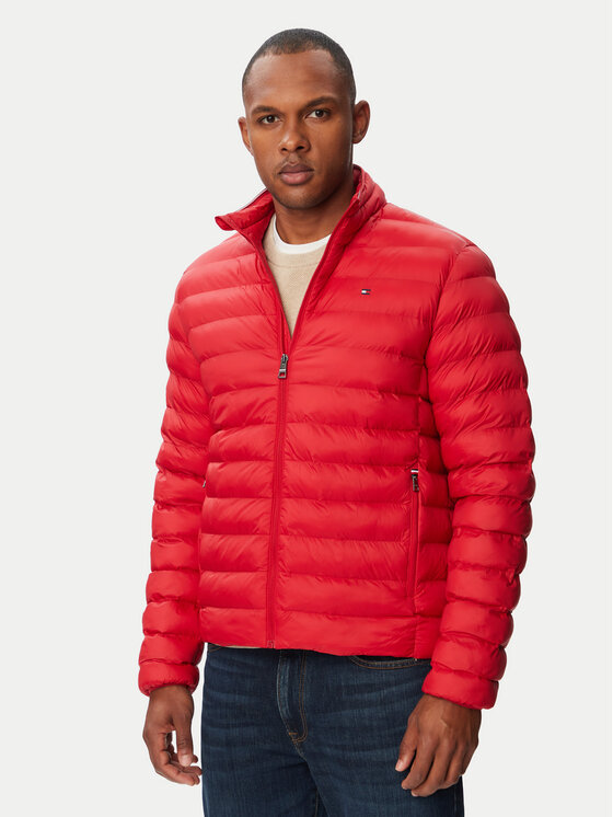 Tommy Hilfiger Tommy Hilfiger Giacca di transizione MW0MW37634 Rosso Regular Fit