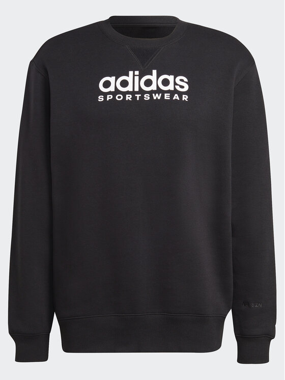 Adidas all black sweatshirt hotsell