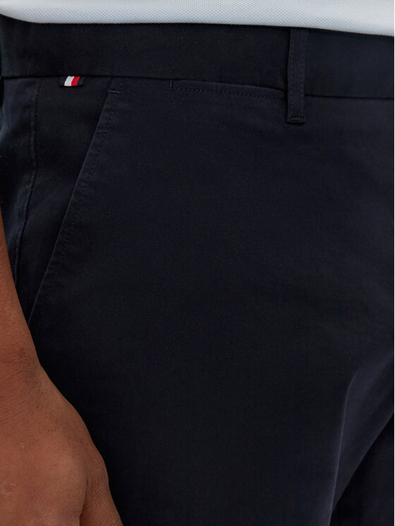 Tommy Hilfiger Tommy Hilfiger Szorty materiałowe Harlem MW0MW23568 Granatowy Regular Fit