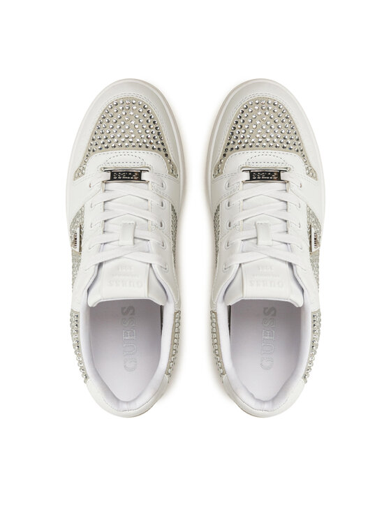 Guess Guess Sneakersy Naresa2 FLFNRS ELE12 Biały