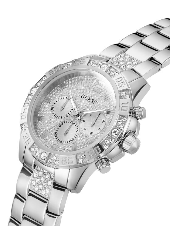 Guess Guess Pulkstenis GW0796G1 Sudraba