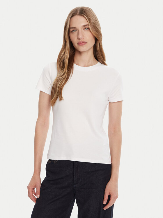 Calvin Klein Calvin Klein T-shirt LV044C216G Bijela Regular Fit