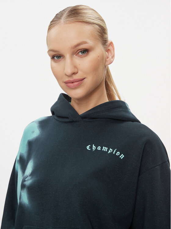 Champion Bluza Hooded Sweatshirt 116753 Zielony Regular Fit Modivo.pl