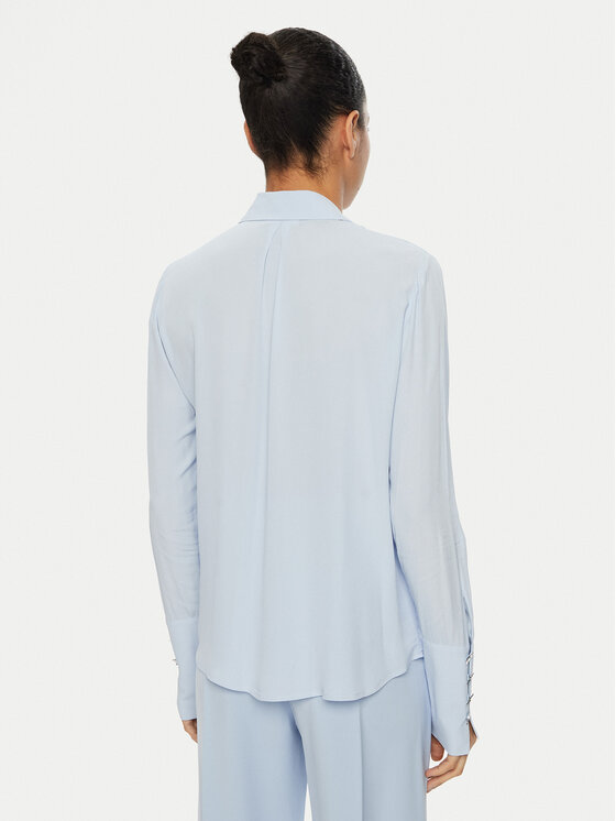 Patrizia Pepe Patrizia Pepe Koszula 8C0761/A8I1-CA38 Błękitny Regular Fit