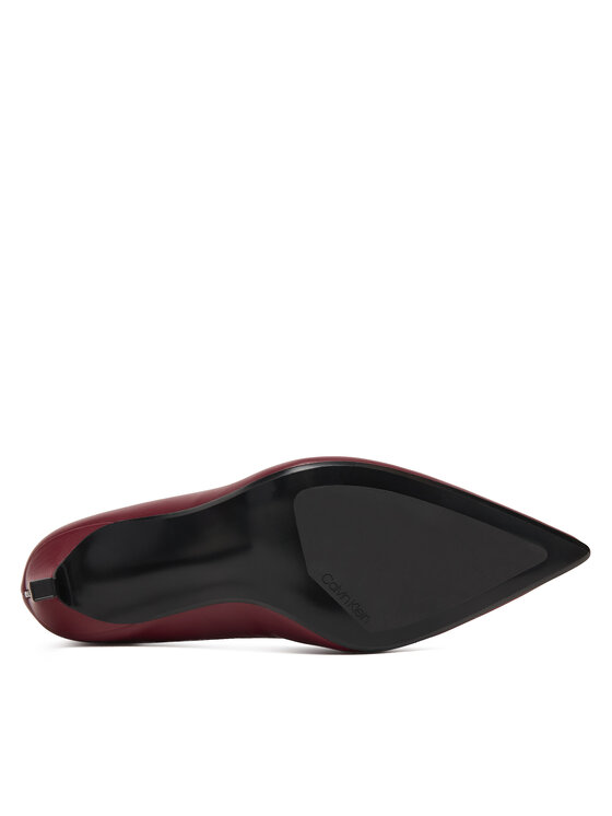 Calvin Klein Calvin Klein Čevlji z visoko peto Ess Stiletto 90 HW0HW02608 Bordo rdeča