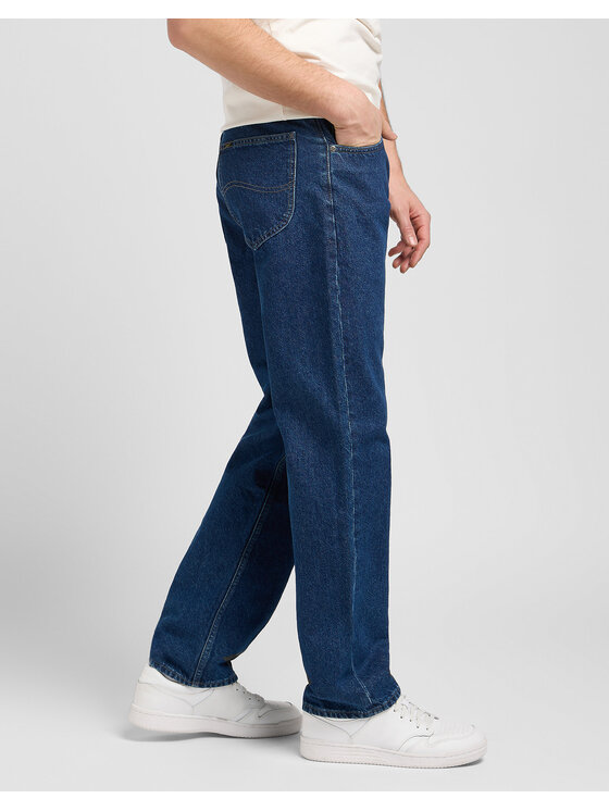 Lee Lee Jeansy Haden Niebieski Slim Fit