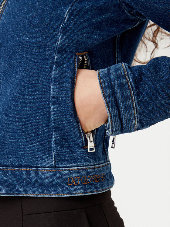 HUGO HUGO Geacă de blugi 50530329 Bleumarin Regular Fit