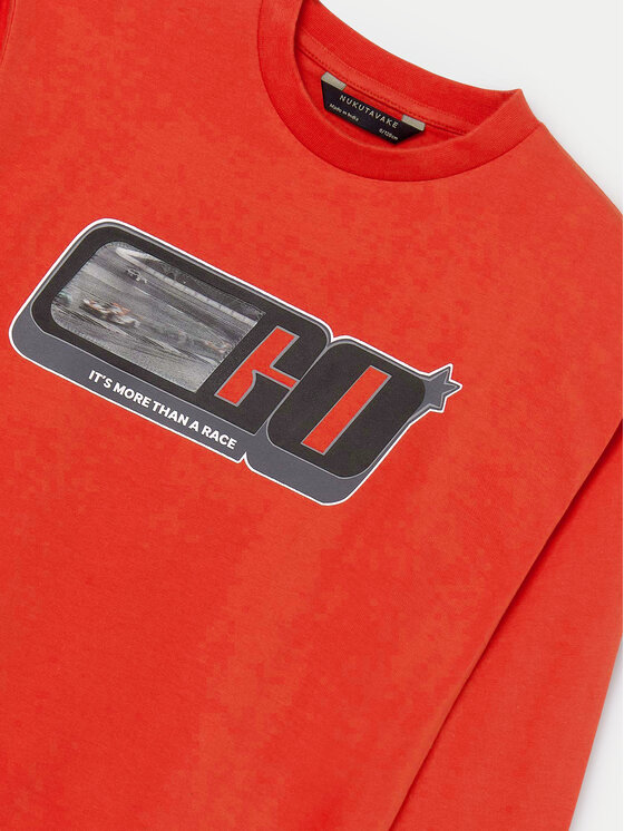 Mayoral Mayoral Bluza 7088 Oranžna Regular Fit