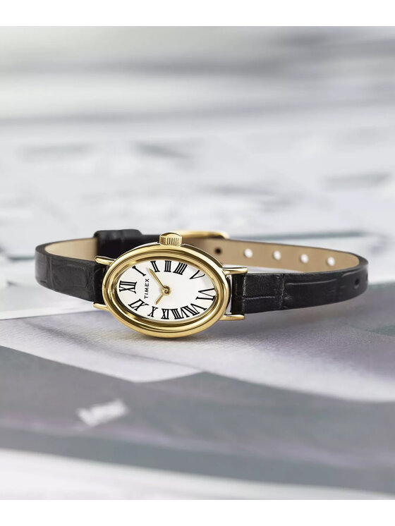 Timex Timex Ρολόι TW2W78300 Μαύρο