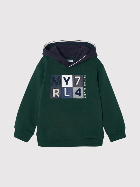 Mayoral Mayoral Felpa 4454 Verde Regular Fit