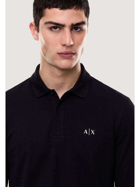 Armani Exchange Armani Exchange Polo XM001288 AF17321 Nero Casual Fit