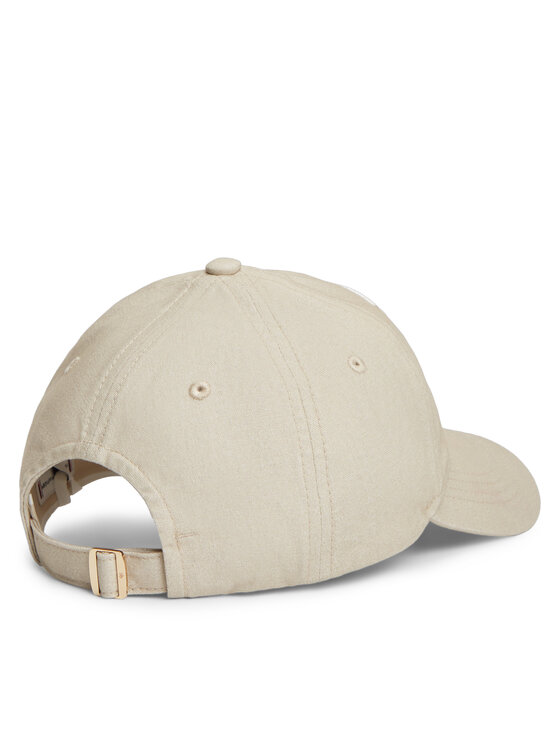 Tommy Hilfiger Tommy Hilfiger Šilterica Logo Embroidery Baseball Cap AW0AW18338 Bež