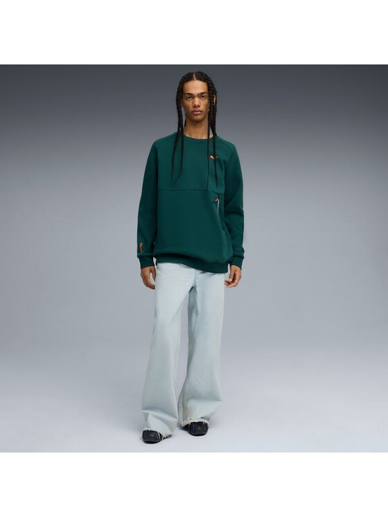 Puma Puma Bluza 633436 Zielony Regular Fit
