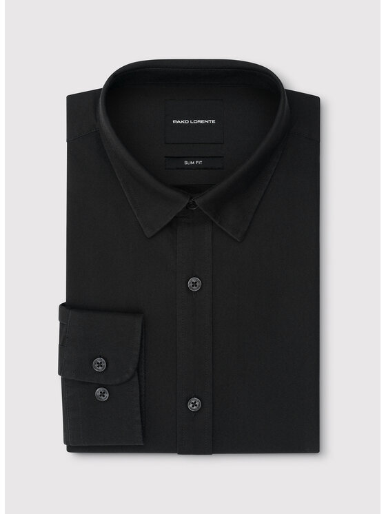 Pako Lorente Pako Lorente Koszula P26WN-1X-029 Czarny Slim Fit