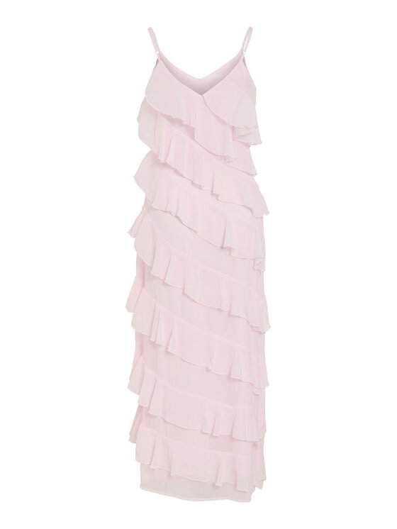Vila Vila Rochie cocktail Luna 14109420 Roz Regular Fit