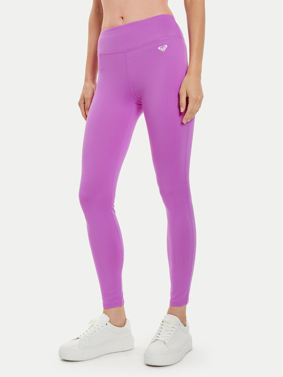 Roxy Leggings Everyday Flow ERJNP03590 Ružičasta Slim Fit