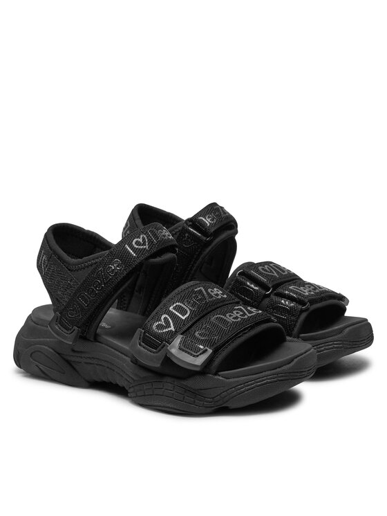 DeeZee DeeZee Sandały CSXP2056-02 Czarny