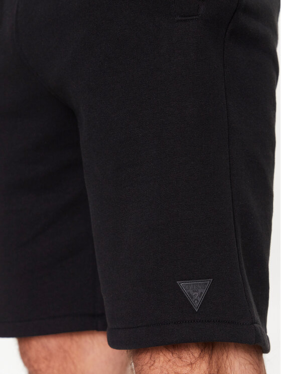Guess Guess Szorty sportowe Aldwin Z2YD04 KAIJ1 Czarny Slim Fit