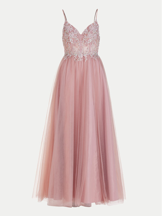 Hey Kyla Swing Abendkleid 5AH013HK Rosa Slim Fit