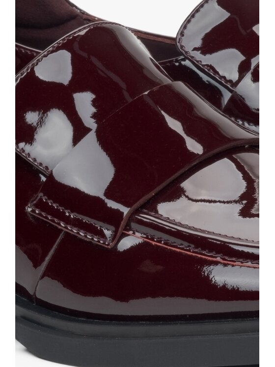 Estro Estro Μοκασίνια ER00115895 Μπορντό