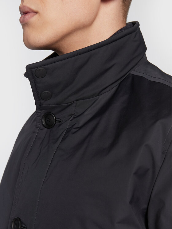 BOSS Boss Demisezoninė striukė P-Coxtan-N-231F 50487293 Tamsiai mėlyna Regular Fit