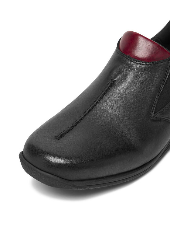Rieker Rieker Nizki čevlji 47253-00 Črna