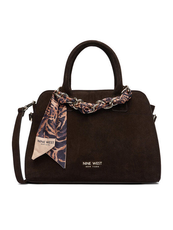 Nine West Nine West Handtasche EO-WHISPER LUXE-LDA9422A Dunkelbraun