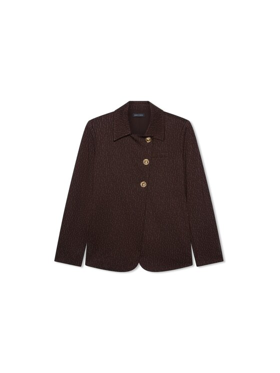 Fiorella Rubino Fiorella Rubino Giacca da abito Q068T000323N022 Marrone Regular Fit