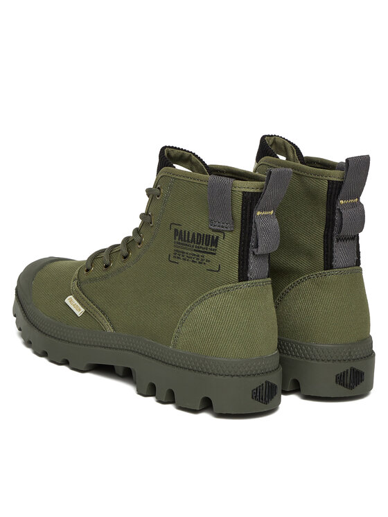Palladium Palladium Pohodni čevlji Pampa Michigan 79496-325-M Zelena