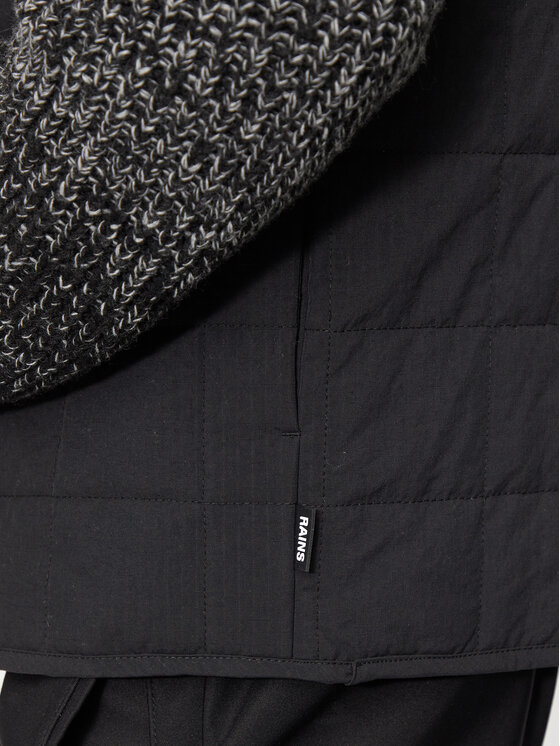 Rains Rains Vestă elegantă Giron Liner Vest T1 19410 Negru Regular Fit